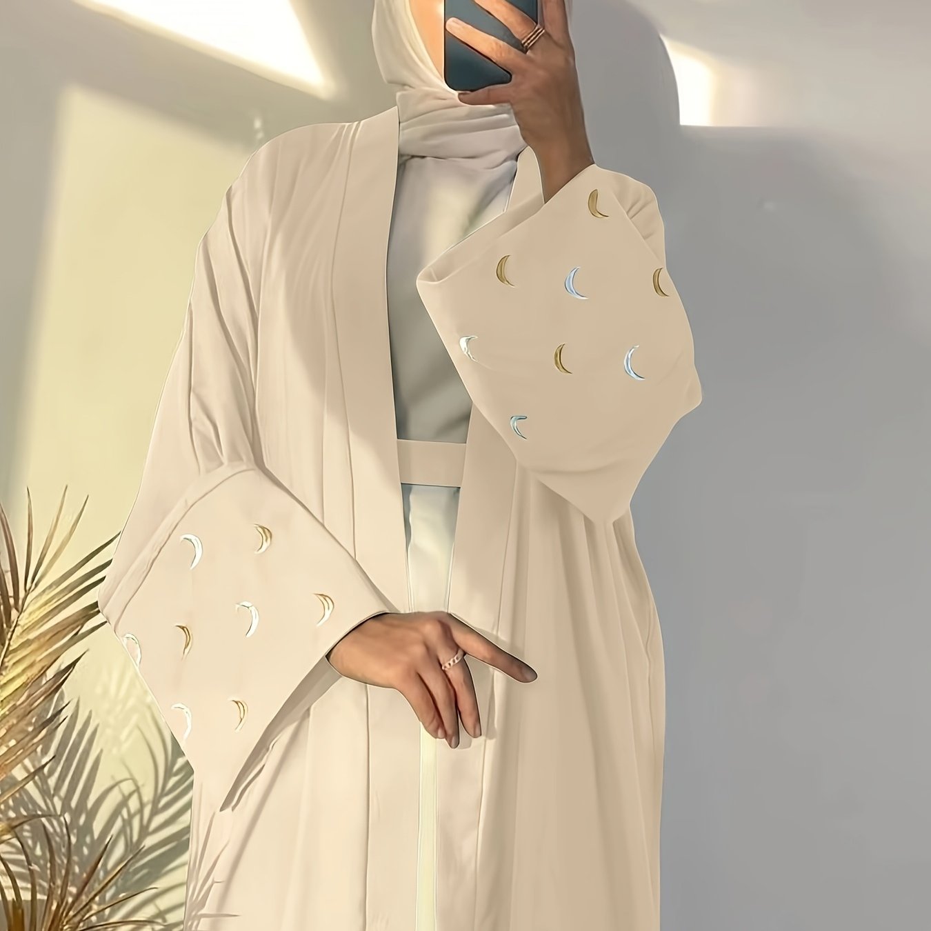 Elegant Dubai Open Robe
