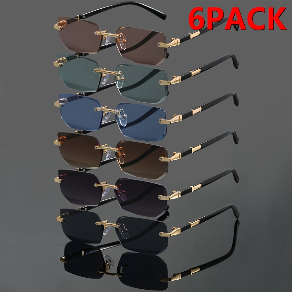 Men's and Women's Frameless Glasses