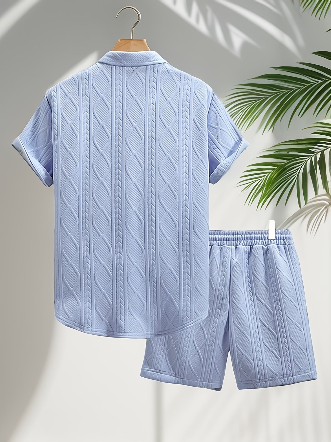 Men's Shirt and Shorts Set