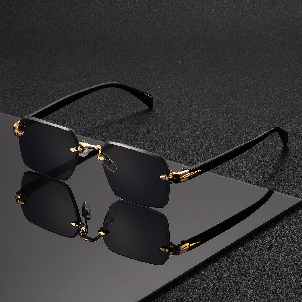 Frameless Square Glasses