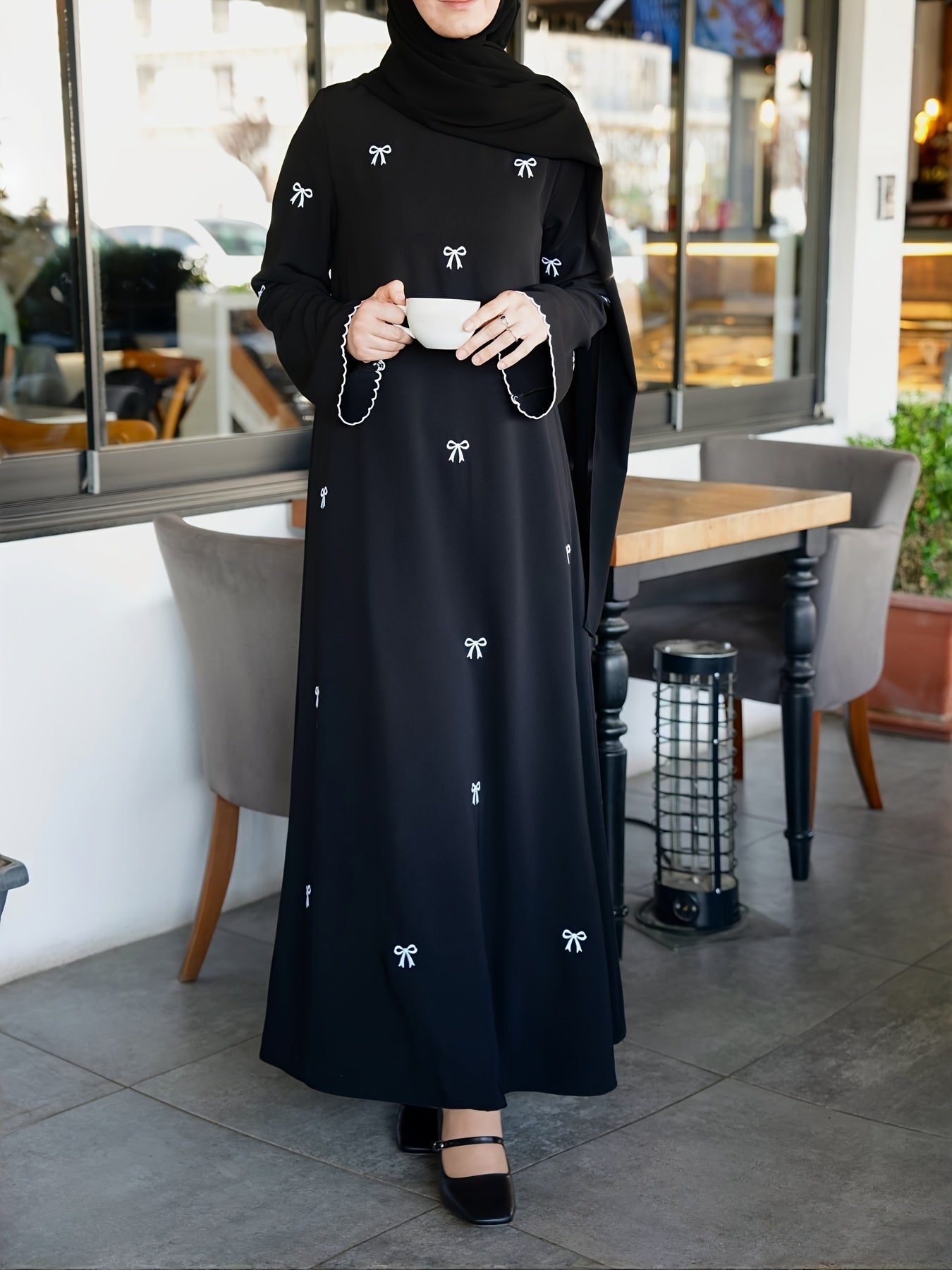 Women's Elegant Islamic Abaya Maxab