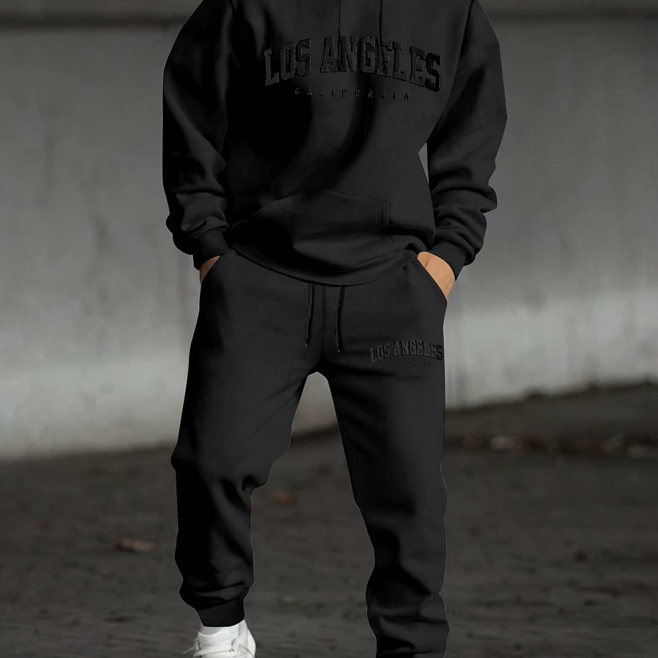 Men'S Los Angeles Hoodie & Joggers Set