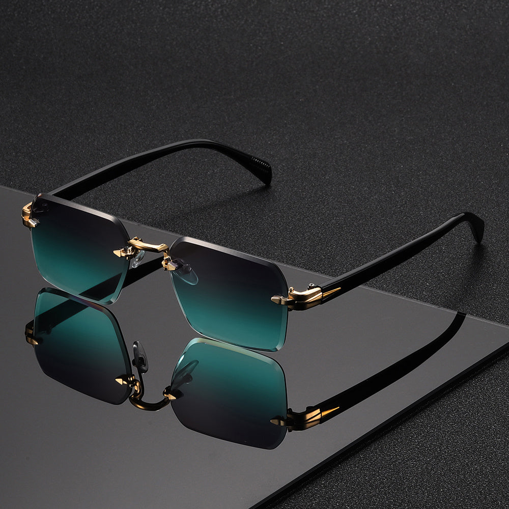 Frameless Square Glasses