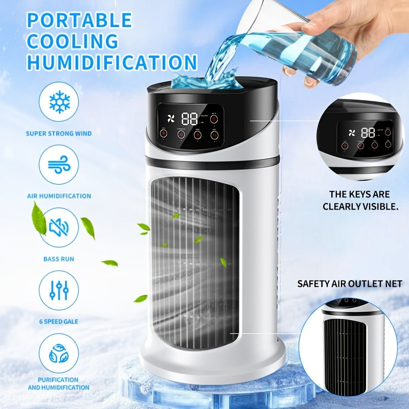 Portable Humidification Ice Mist Cooling Air Conditioner
