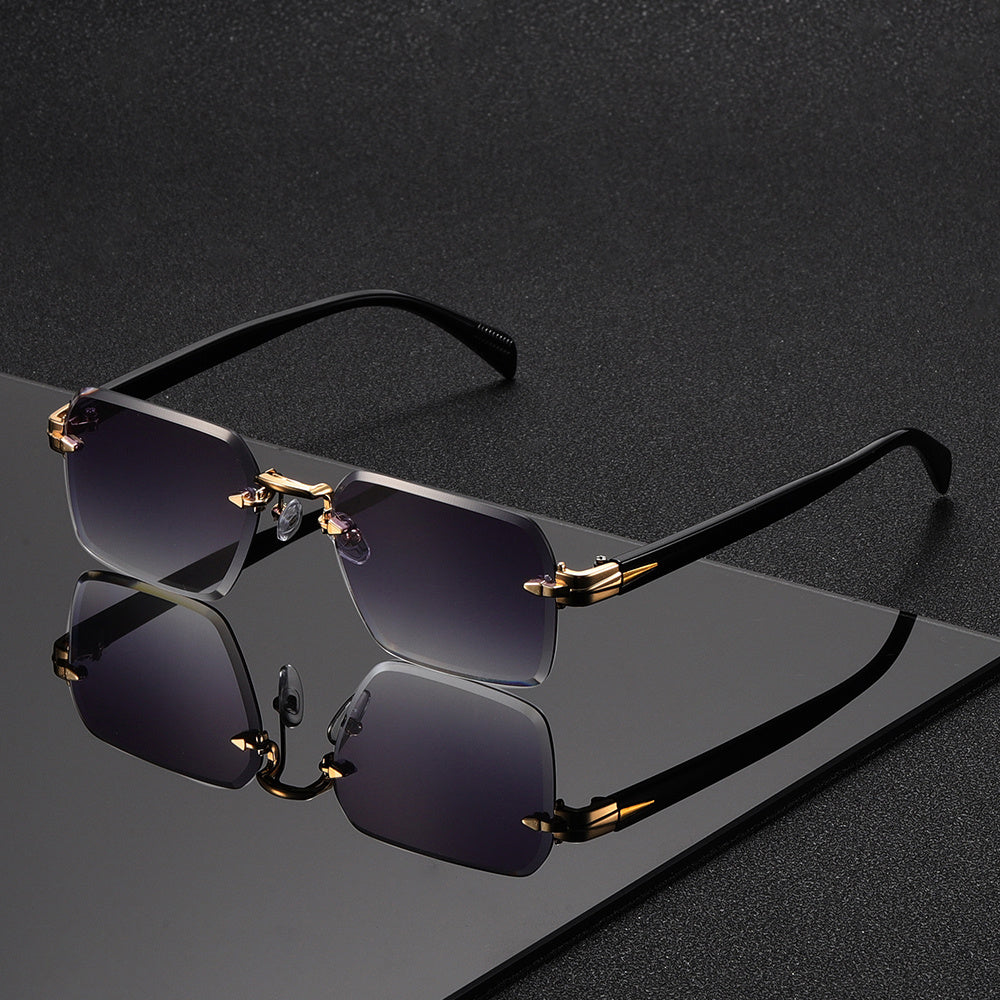 Frameless Square Glasses