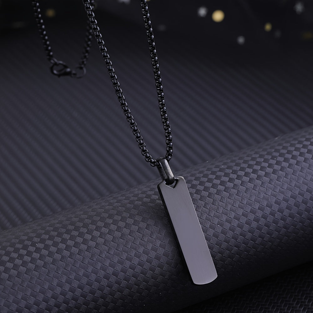 Men's Minimalist Stainless Steel Pendant