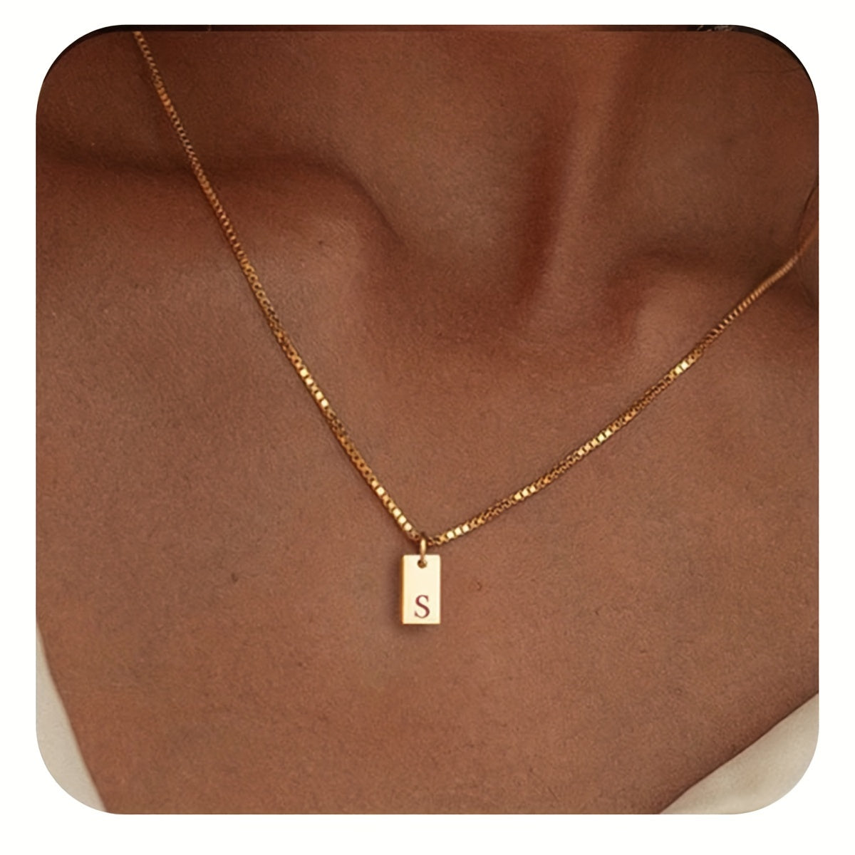 Initials Necklace for Women