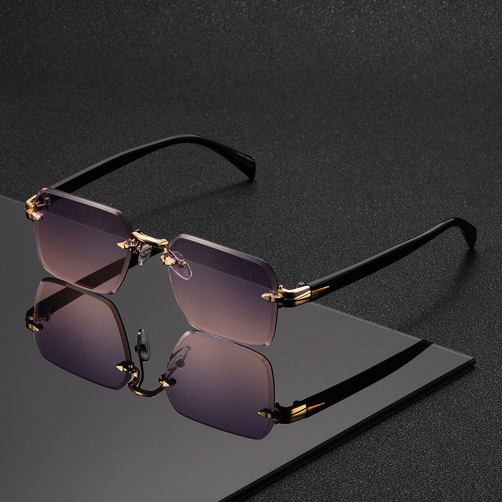 Frameless Square Glasses