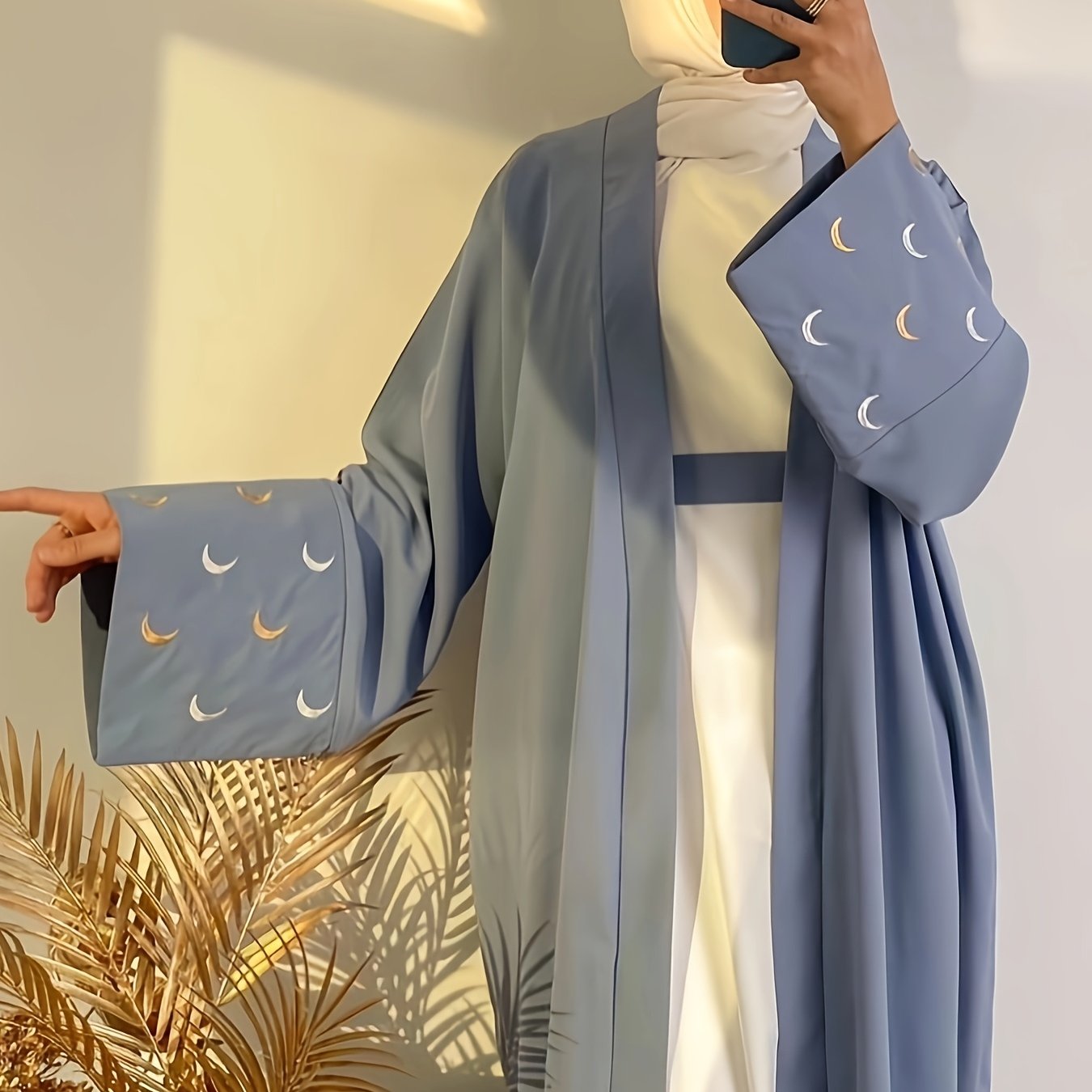 Elegant Dubai Open Robe