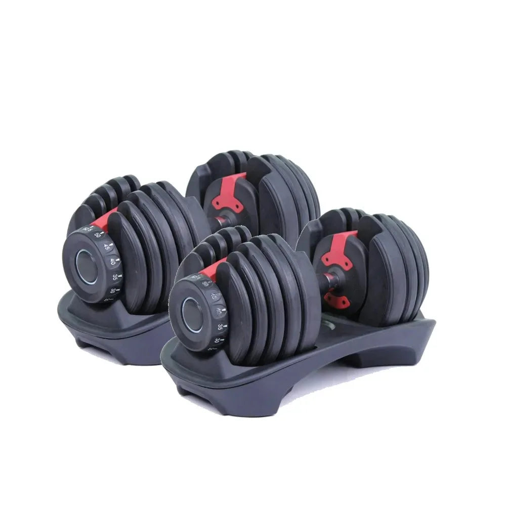 Adjustable Dumbbells 24KG Set Home Gym Fitness Weights – Free EU Shipping