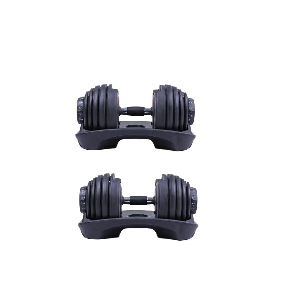 Adjustable Dumbbells 24KG Set Home Gym Fitness Weights – Free EU Shipping