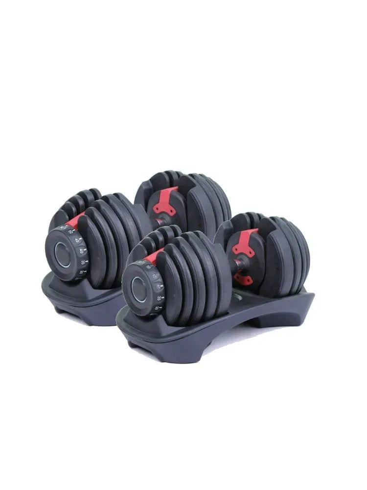 Adjustable Dumbbells 24KG Set Home Gym Fitness Weights – Free EU Shipping