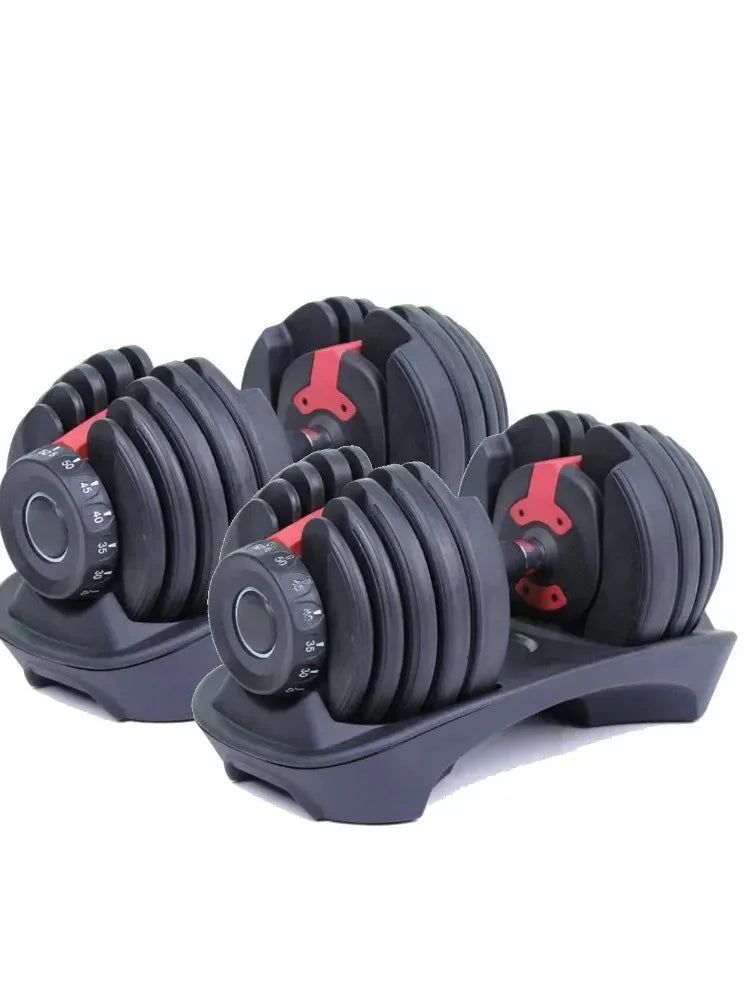 Adjustable Dumbbells 24KG Set Home Gym Fitness Weights – Free EU Shipping