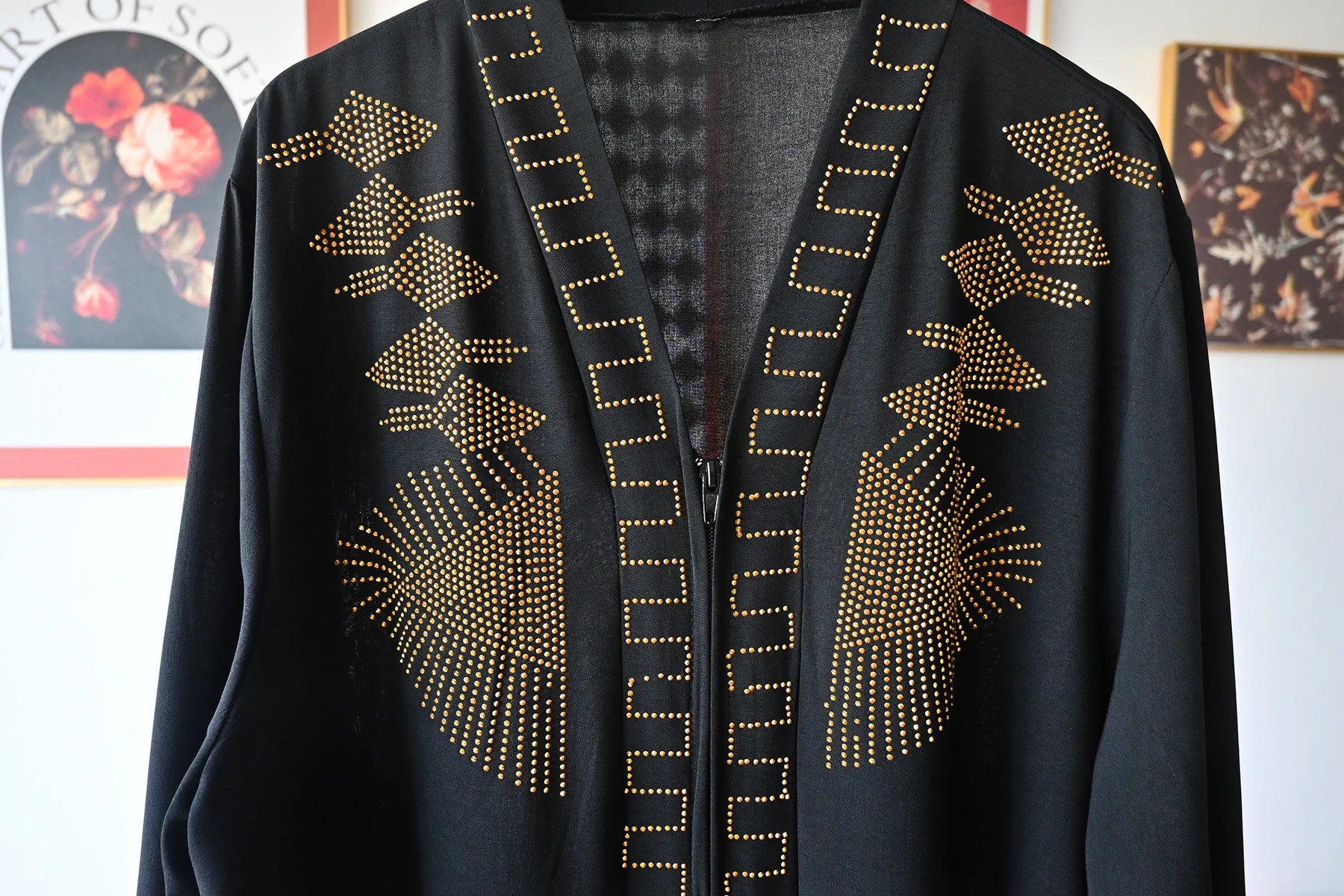 New Women Elegant Dress Chiffon Open Abaya with Zipper Muslim Women Dress Islamic Clothing Cardigan Abaya Women Muslim Dress