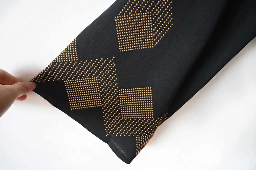 New Women Elegant Dress Chiffon Open Abaya with Zipper Muslim Women Dress Islamic Clothing Cardigan Abaya Women Muslim Dress