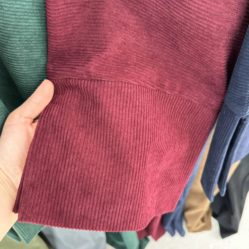 Closed Casual Abayas Corduroy Winter Abaya Eid 2025 Muslim Clothes Borkha For Muslim Women Moroccan Dresses Kaftan Caftan Femme