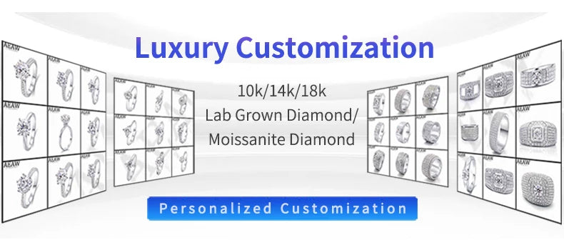 DEF Color VVS Round Cut 2.5MM Lab Grown Diamond Band Ring Full Eternity Ring 14k White Gold for Women Lady Gift