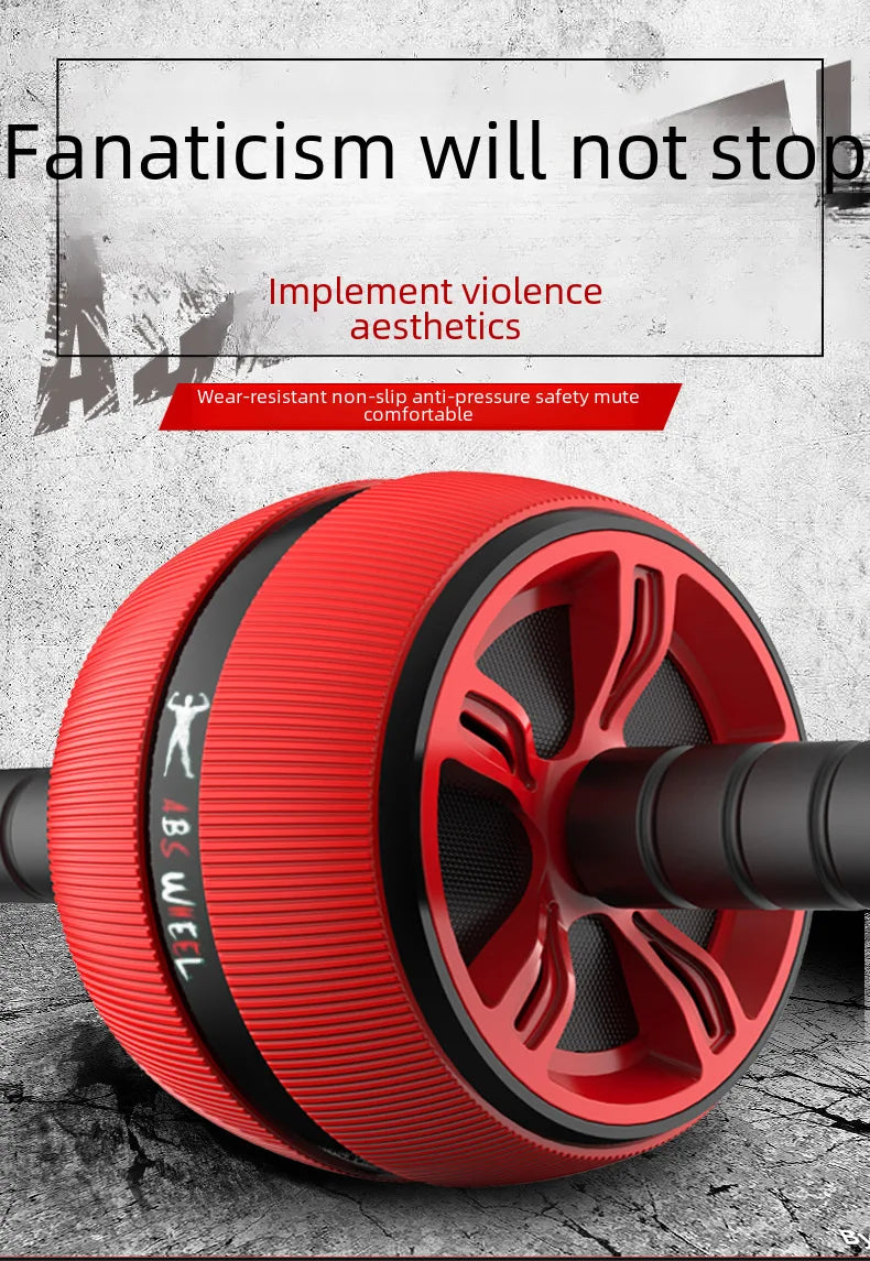 APOD  Extra Large Silent Roller Abdominal Wheel Home Fitness Equipment Gym-Specific Body Shaping