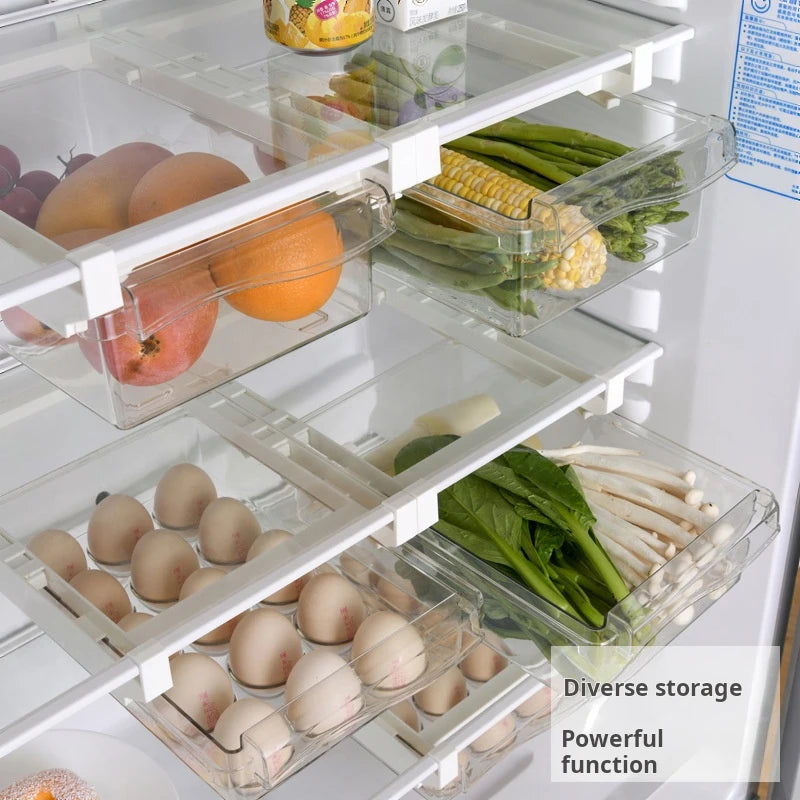 Egg Storage Box – Stackable Fridge Organizer for Eggs
