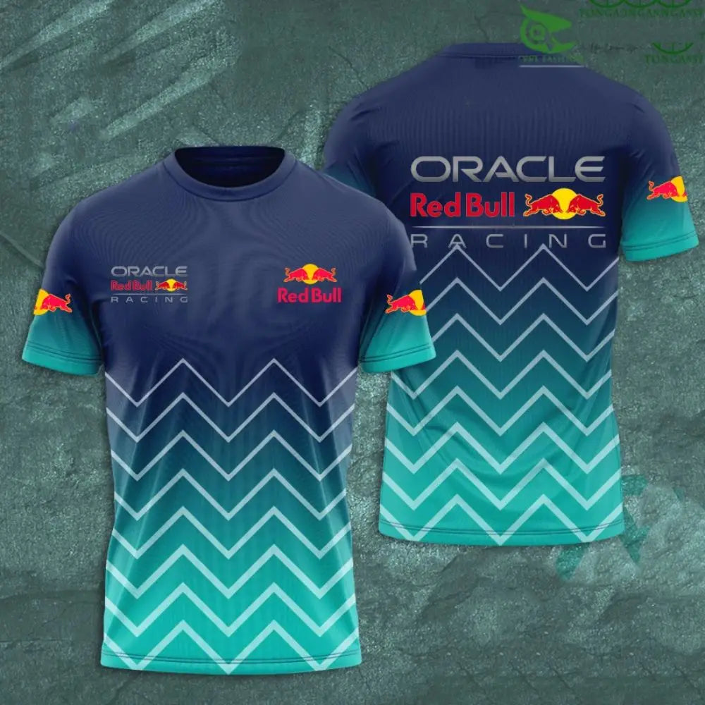 Red Bull men's and women's summer racing suit sports quick drying T-shirt outdoor new sports top