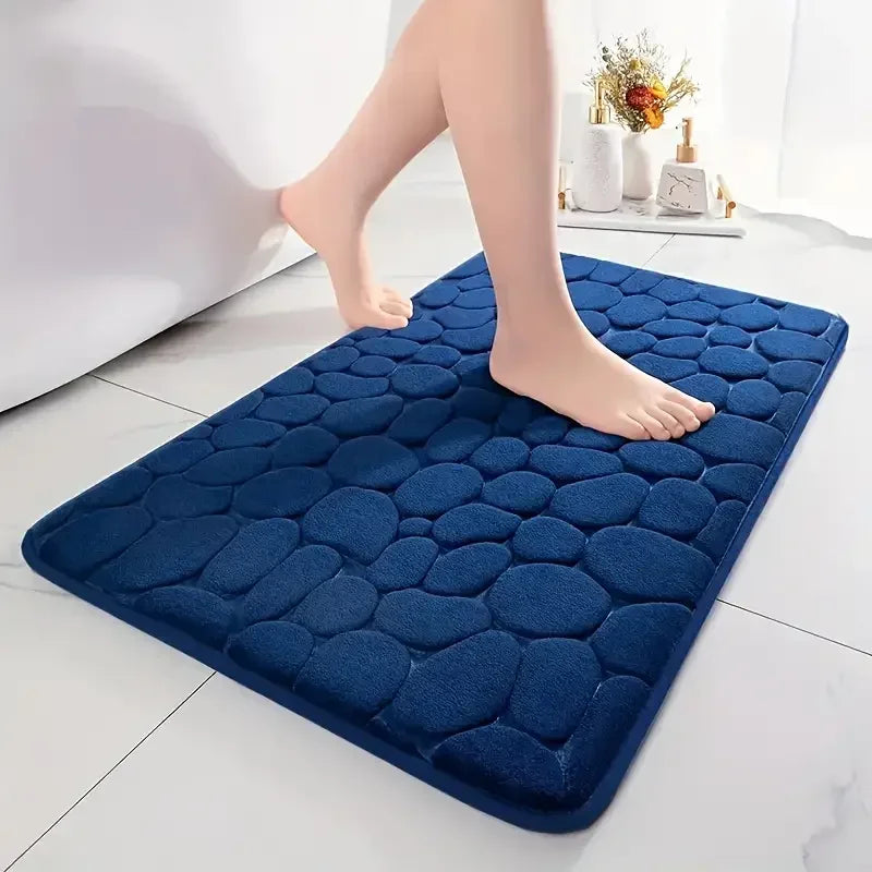 Non-Slip Bathroom Mat | Soft Absorbent Quick-Dry Floor Rug