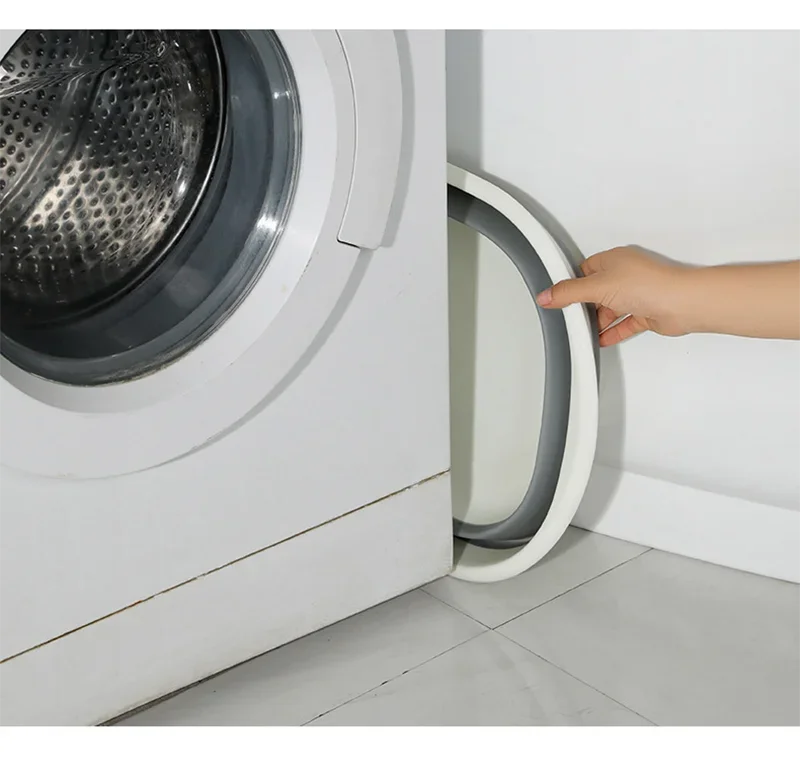 Plastic Folding Basins Portable Wash Basins Folding Laundry Tub Adult Baby Bath Basin Bathroom Kitchen Accessories Wash Basin