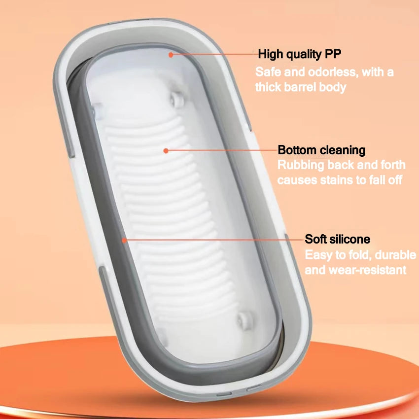 Silicone Bucket – Laundry & Camping Use