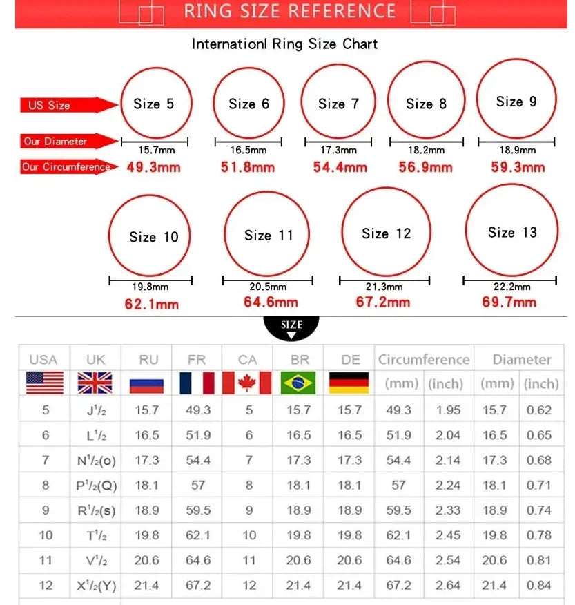 Luxury 100% Real 18k Gold Ring Women's Six-claw Diamond Ring 6.5mm Round 1ct 1 karat Moissanite Wedding Ring