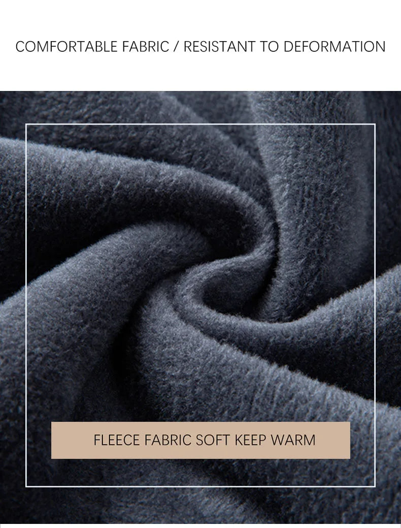 BROWON 2025 Elegant Winter T-shirt Men Thick Fleece Long Sleeve Turn Down Collar Fake Layered T-shirt Man Oversized Dad Clothes