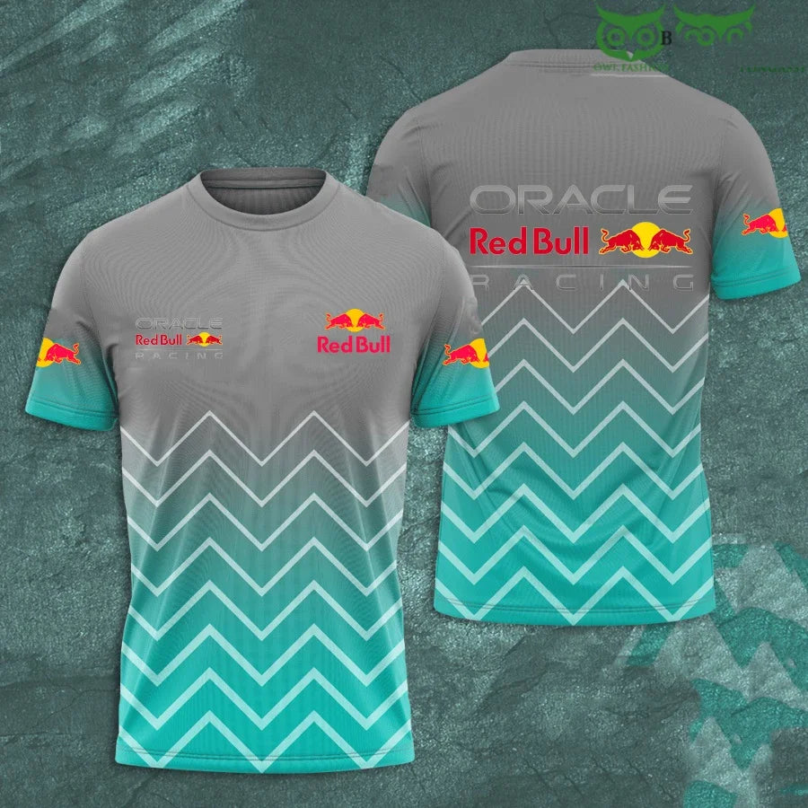 Red Bull men's and women's summer racing suit sports quick drying T-shirt outdoor new sports top