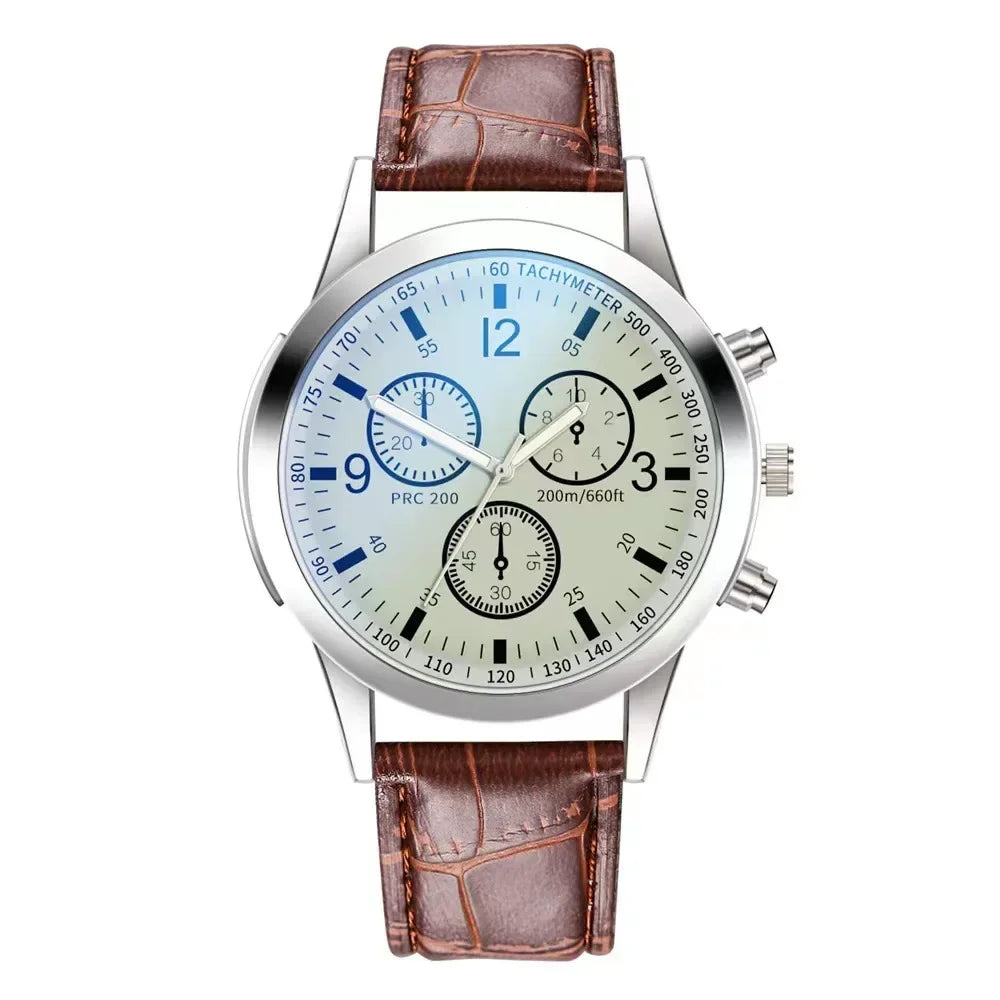 Casual Quartz Wristwatches Luxury Quartz Watch for Men Stainless Steel Dial Bracele Watch Relogio Masculino Часы Мужские