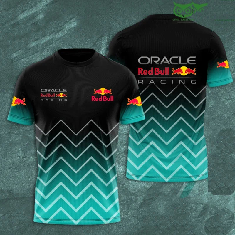 Red Bull men's and women's summer racing suit sports quick drying T-shirt outdoor new sports top