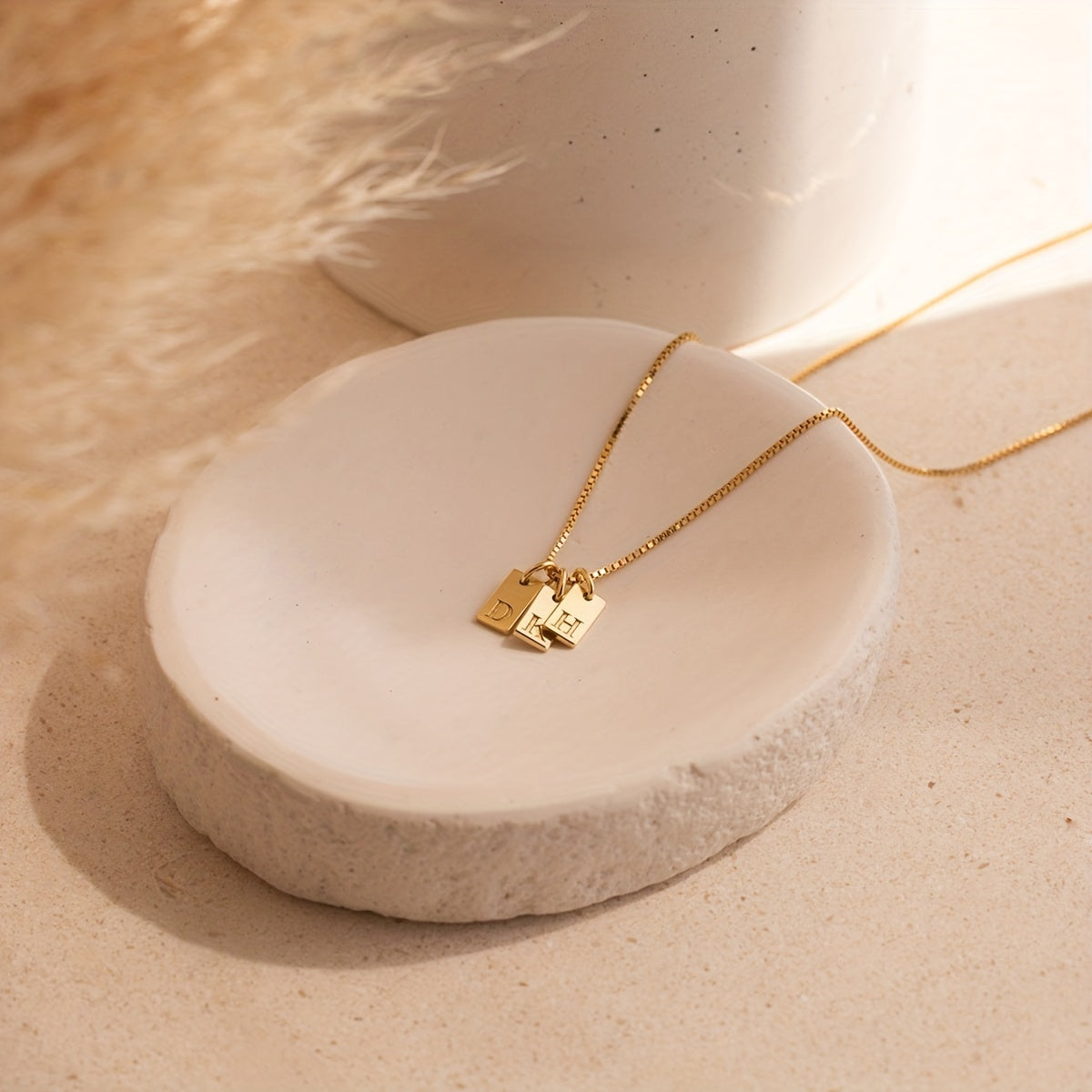 Initials Necklace for Women