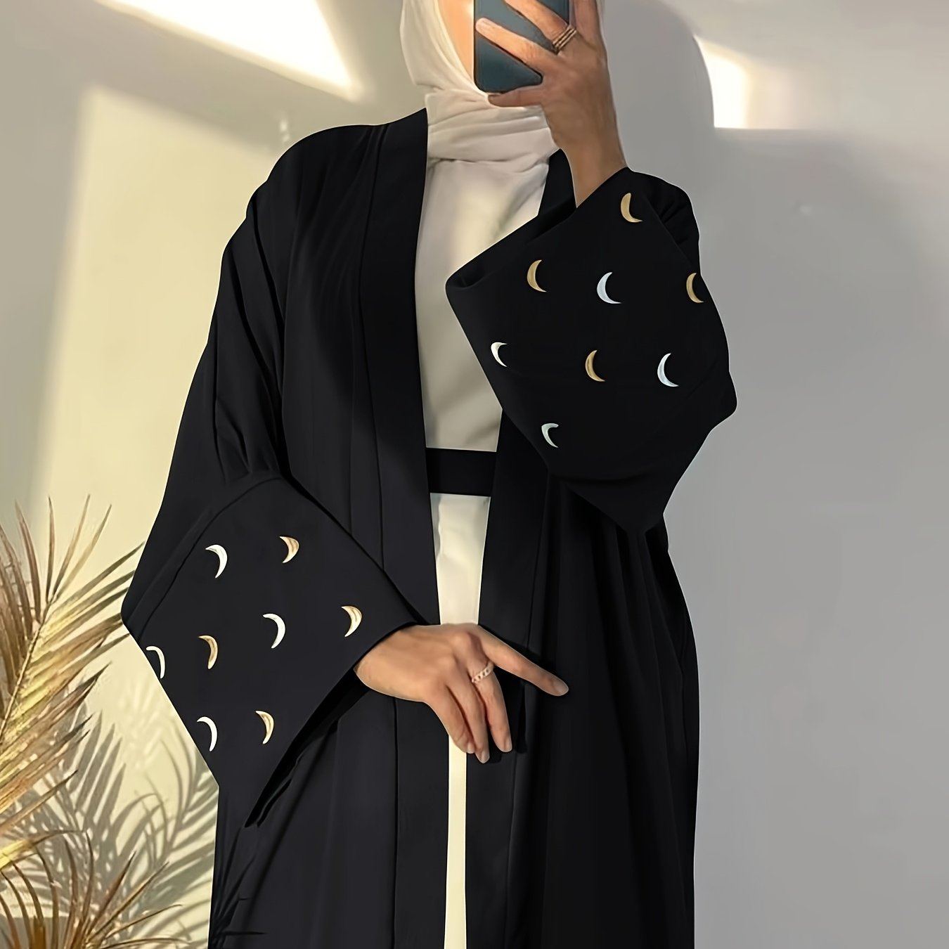 Elegant Dubai Open Robe